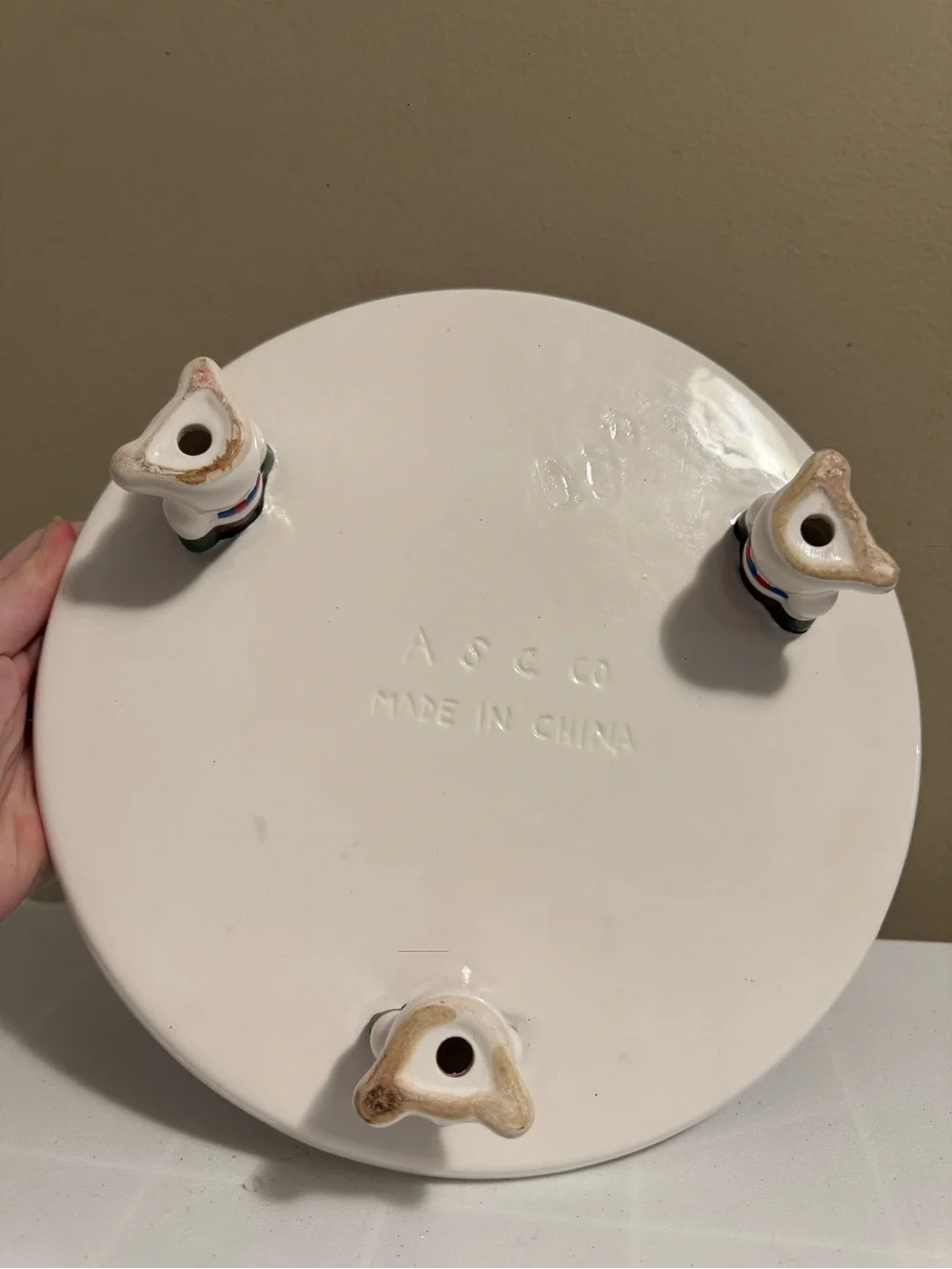Vintage Christmas Cake Holder
